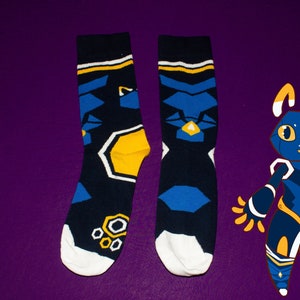 e621 inspired socks - Faux Paws Socks Esix