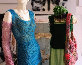 Crocheted dress