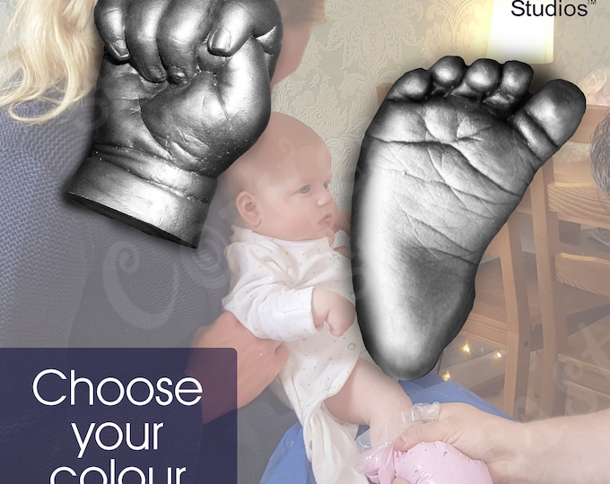 Baby 3D Hand Foot Casting Kit Keepsake Newborn Christening Maternity