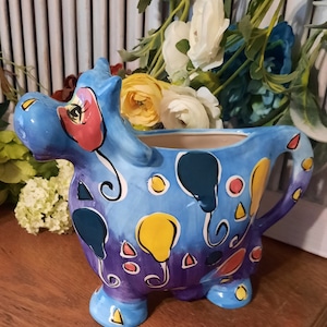 Ceramic Cow Pitcher