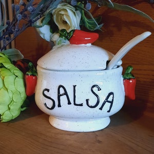 Ceramic Salsa Serving Dish