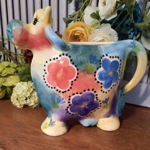 Ceramic Cow Pitcher