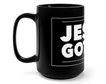 Taza Negra 15oz