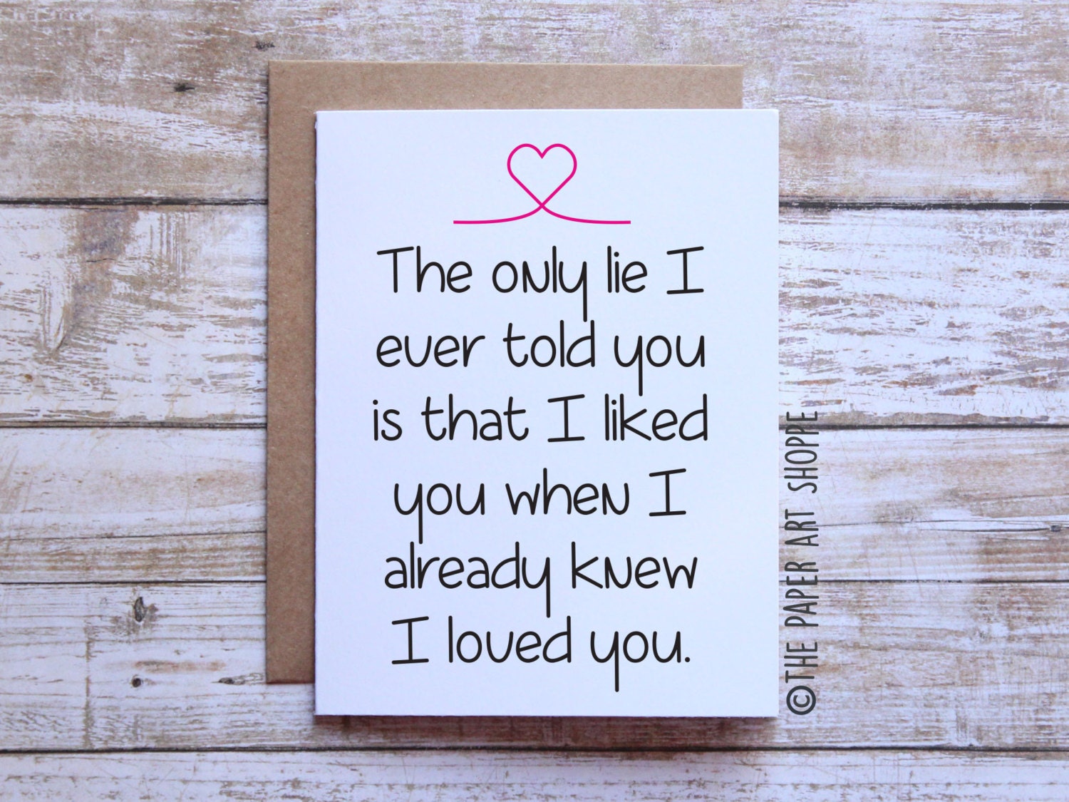 I love you card Card for girlfriend Card for boyfriend Card | Etsy