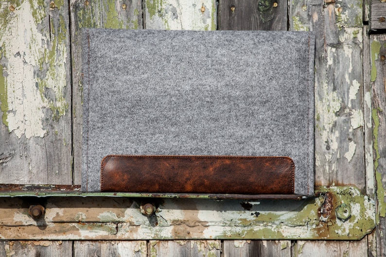 Leather Cover for Dell Xps 13 15 2 in 1 Dell xps case bag sleeve cover for 9300 9380 9500 9365 9570 9700 9370 Gray Felt Dell Xps 13 case