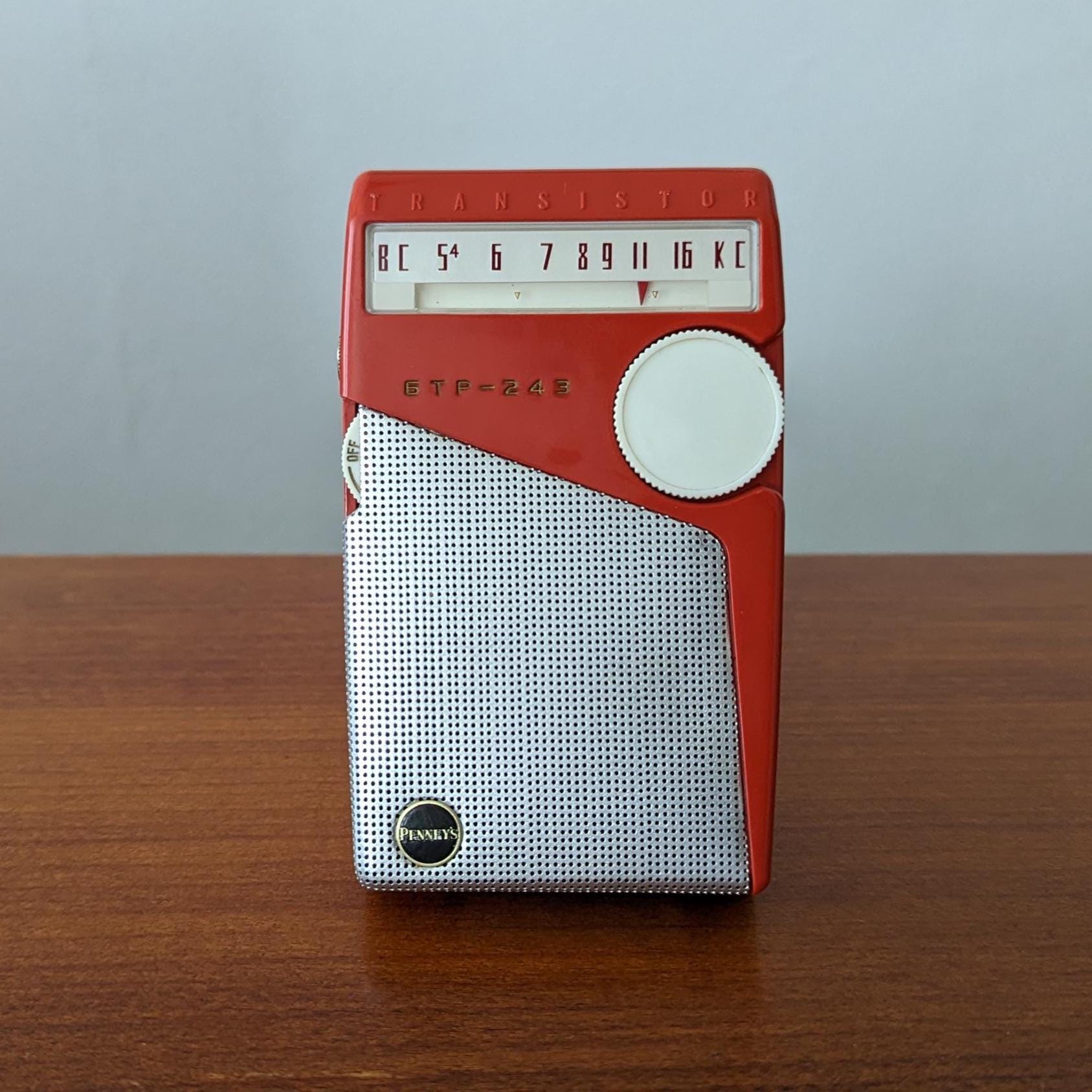 1960s pocket transistor radio - Etsy 日本