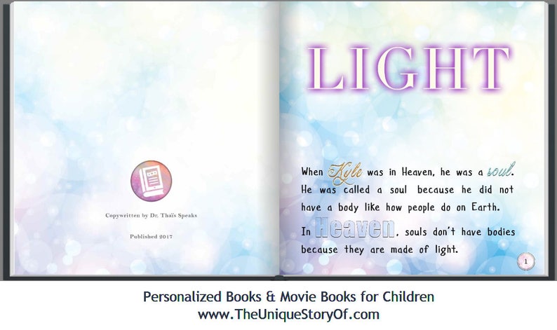 Unique children's personalized movie book & DVD saying child and parents name-Glossy Cover image 4