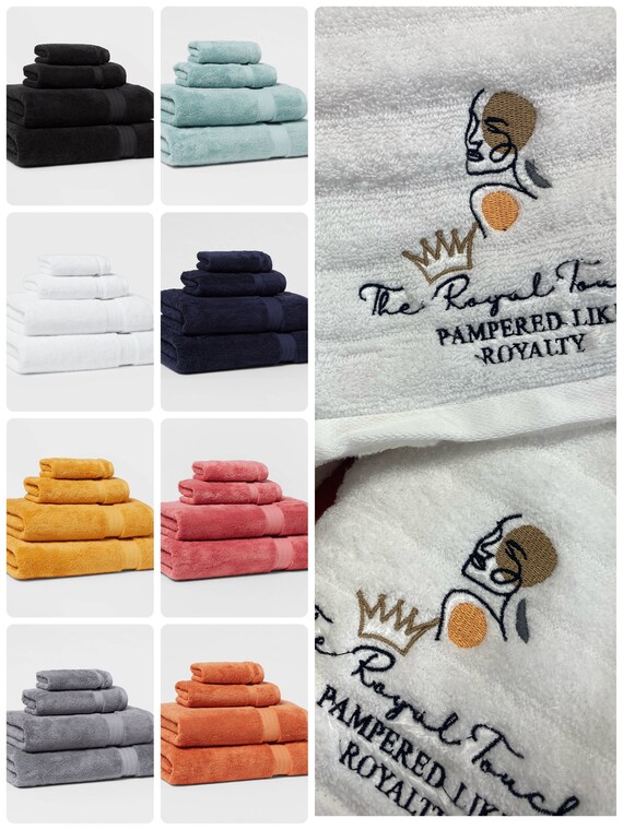 Bath Towles Personalized Embroidered Towels gift Towels Hand Wash Towels embroidered Towels spa Towels wedding custom Towels bath Decor Etsy Ireland