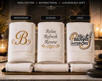 Personalized Spa Towel