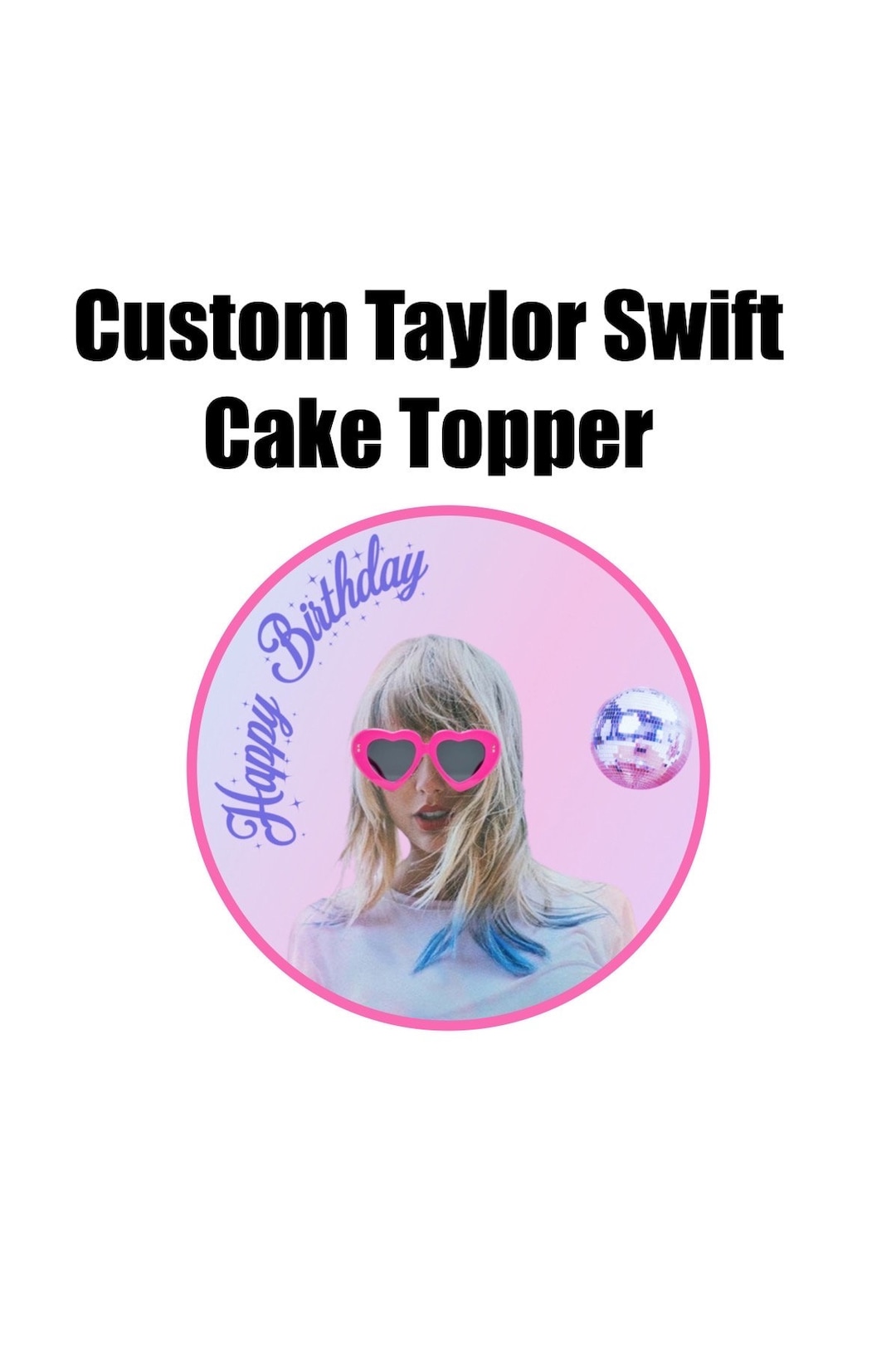 Edible Cake Topper Taylor Swift Etsy — free download
