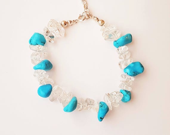 Handmade Sterling Silver Turquoise Bracelet