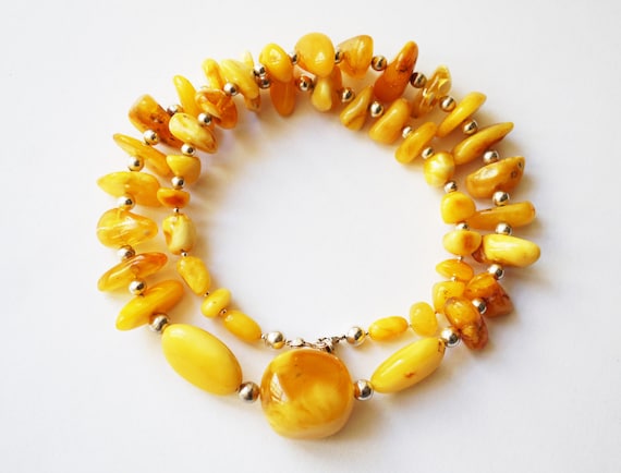 51g. Natural Baltic Amber Necklace