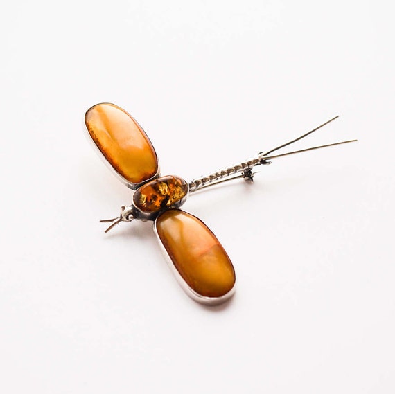 Baltic Amber Brooch