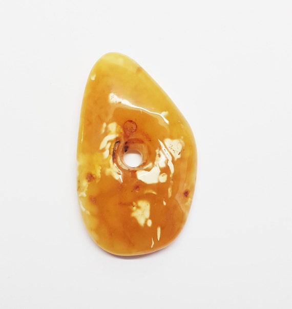 Natural Baltic Amber Pendant, 18g.