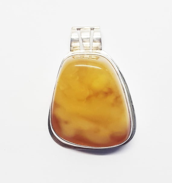 Natural Baltic Amber Pendant, 15g