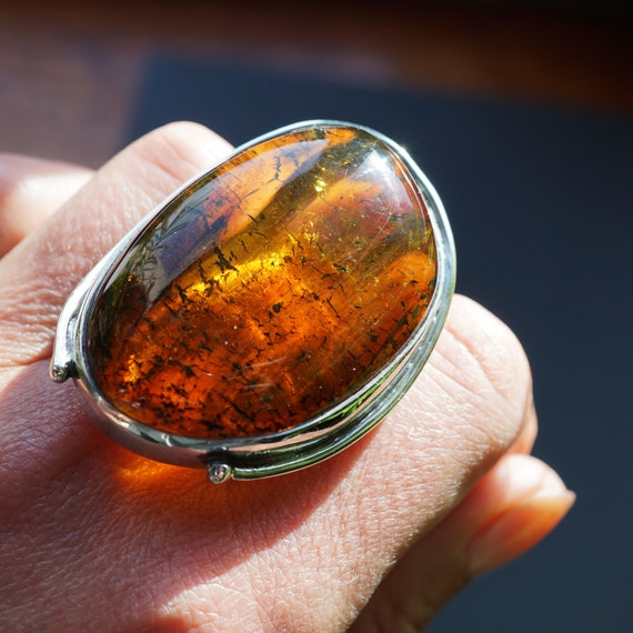 25.5g Amber Ring