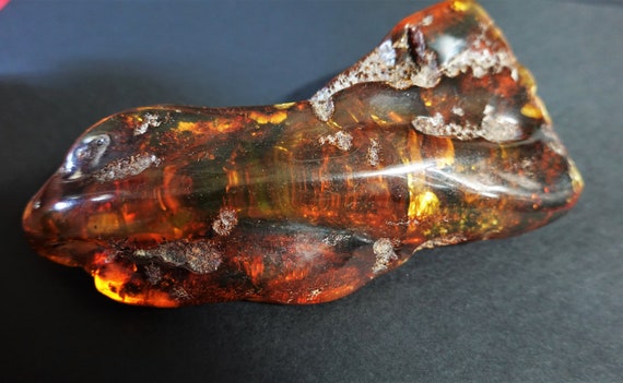 142g Perfect for amber collectors!!! Huge Baltic Amber, Amber Stone,Huge Amber Stone, Yellow/Cognac, Inclusion Amber