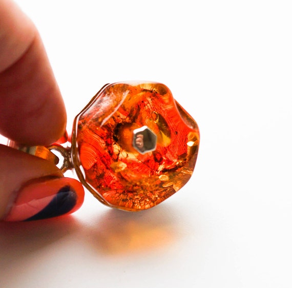 15g Genuine Baltic Amber Pendant, Cognac Amber Pendant