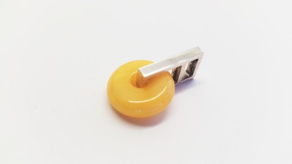 Natural Amber Pendant, 3g