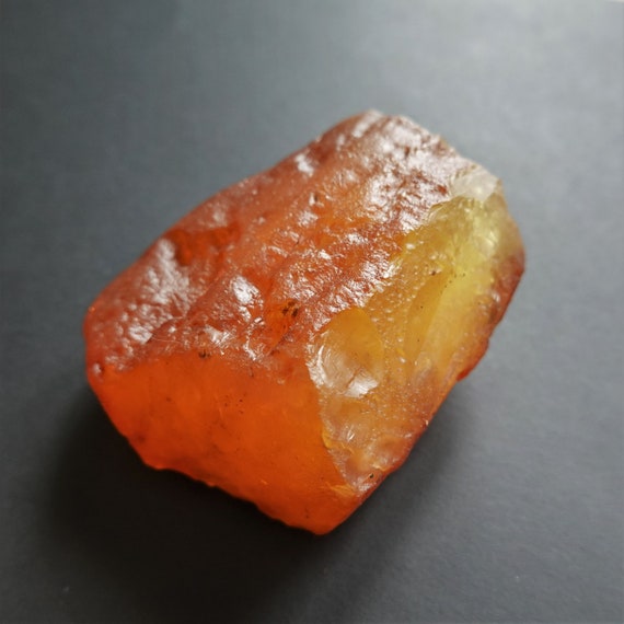 71,5g. Raw Amber Stone, Raw Amber Piece, Untreated Amber Stone, Yellow/Butterscotch Amber