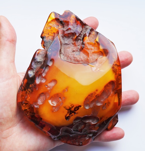 220g Perfect for amber collectors!!! Huge Baltic Amber, Amber Stone,HugeAmber Stone, Butterscotch, Antique Amber
