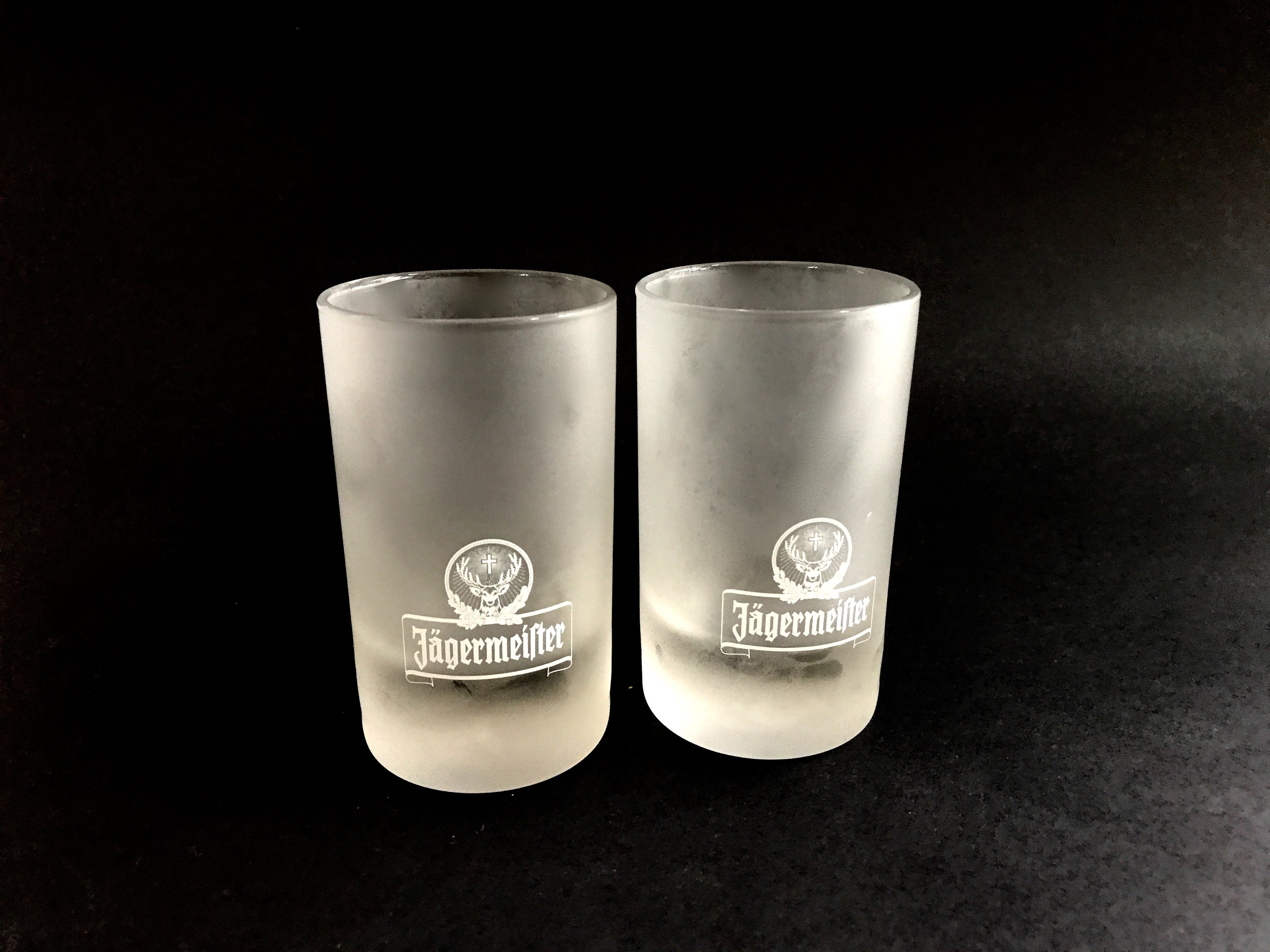 Vintage Jägermeister Shot Glasses Fathers Day Gift idea Etsy