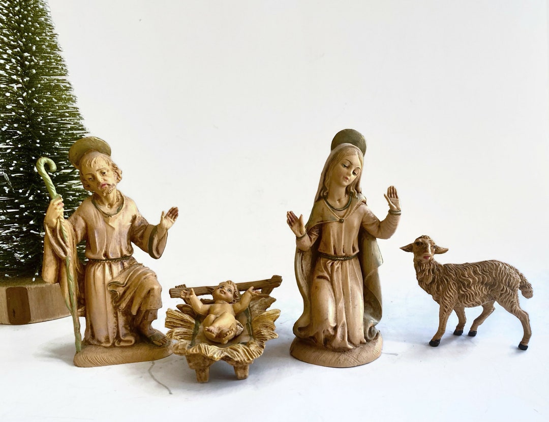 Vintage Fontanini Depose Nativity Figures, Nativity Set, Manager
