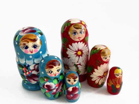 vintage matryoshka dolls