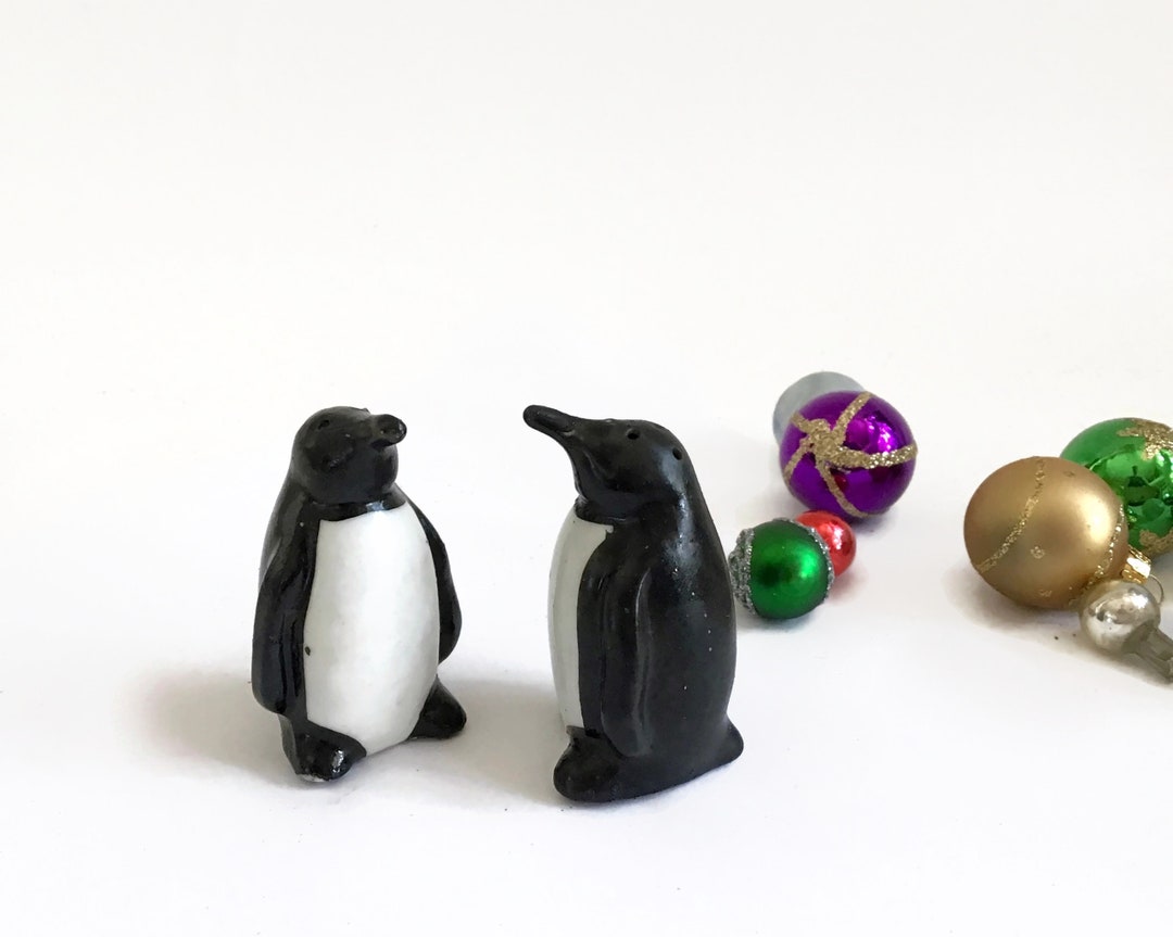 Vintage Penguin Salt and Pepper Shakers Japan Salt and Pepper Etsy