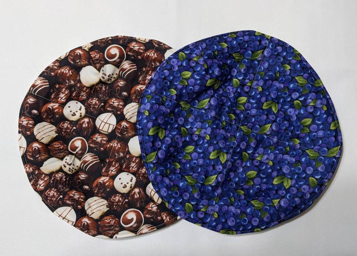 Microwave Dinner Plate Cozy / Dinner Plate Cozy / Reusable Etsy