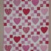 Custom Heart Chains Quilt