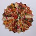 Autumn Dresden Plate Table Runner / Handmade Table Runner / Quilted Centerpiece / Autumn Table Topper / Fall Table Runner