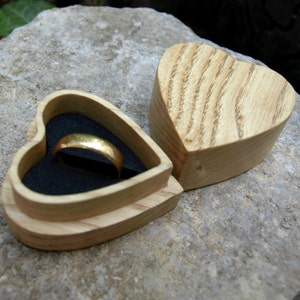 wooden ring box engagement ring box jewelry box wooden ring bearer wedding ring box
