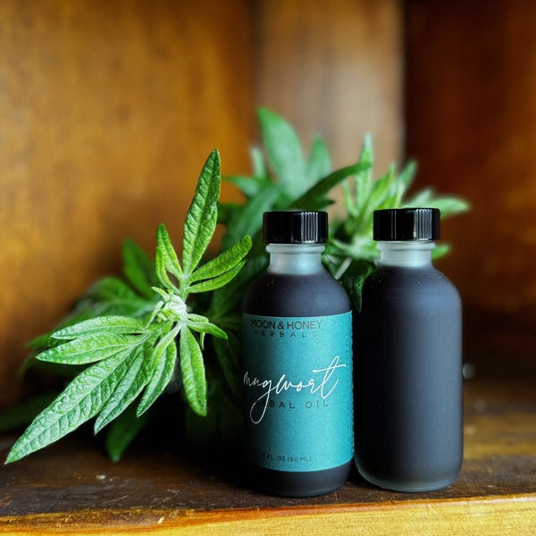 mugwort herbal oil