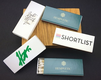 Set of Matchboxes With Your Logo - Advertising Matchbooks