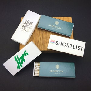 Set of Matchboxes With Your Logo - Advertising Matchbooks