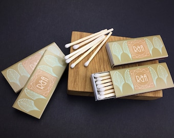 Set of Monogram Matchboxes * Personalized Matches * Custom Macthes * Wedding Matches * Custom Matchboxes * Personalized Matchbox* Matches