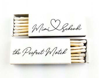 Personalized Handwritten Matchboxes - Handwritten Heart Design Matchboxes