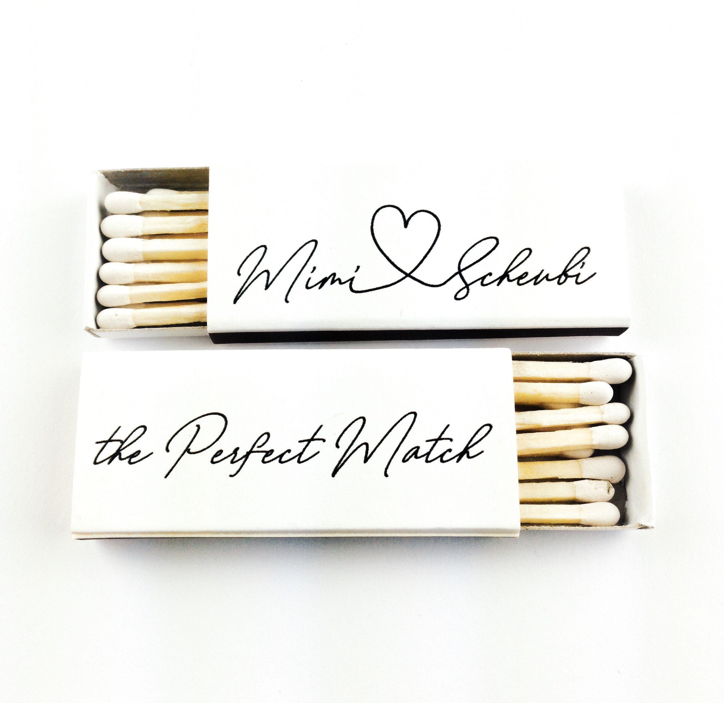 Personal match. Matchbox design.