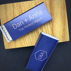 Set of The Perfect Match Matches * Personalized Matchbox * Custom Matchbox * Personalized Matches * Customized Matchboxes * Party Matches