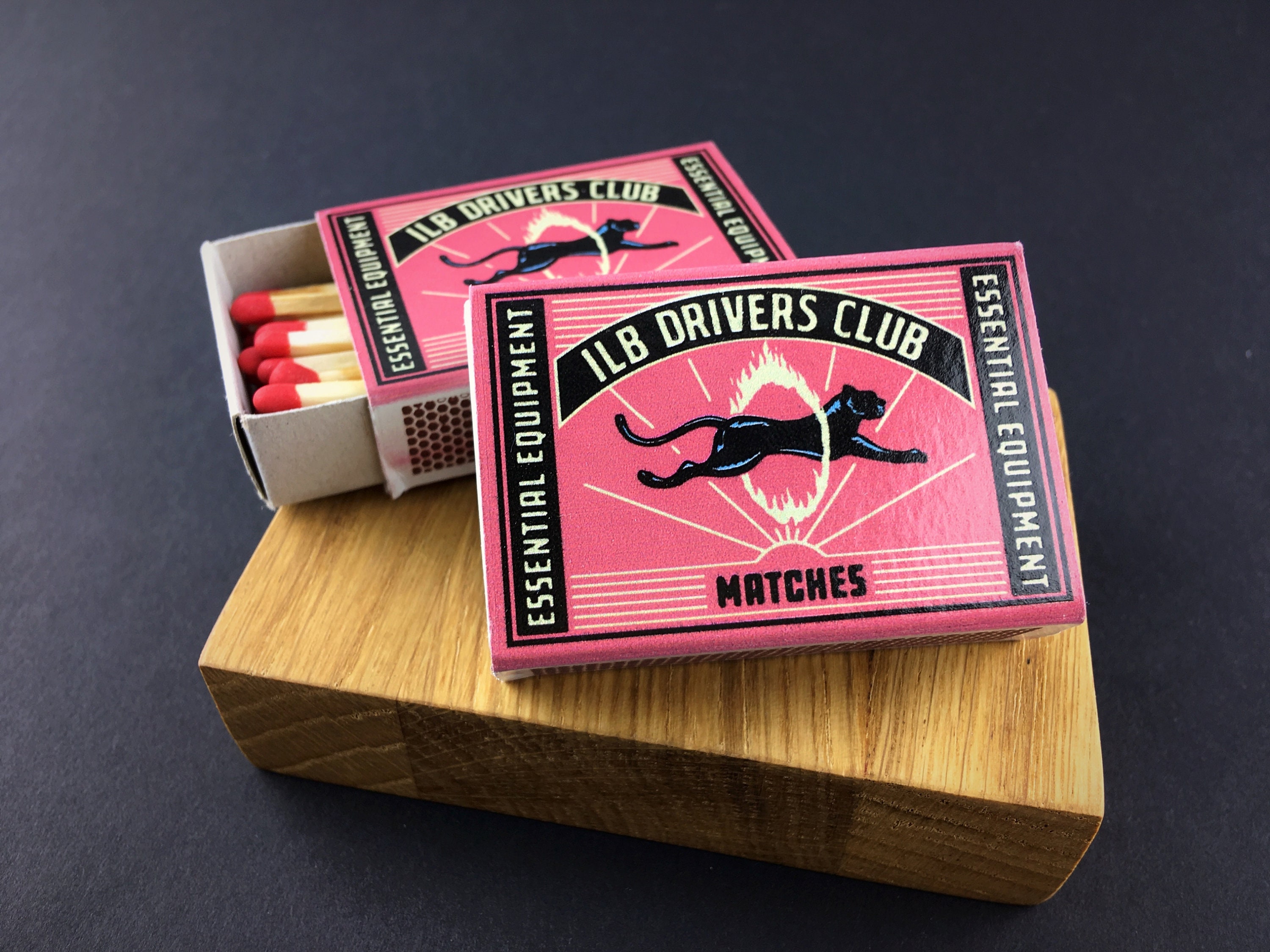 Wooden Matches Case,vintage Matches Box,smoking Gifts 