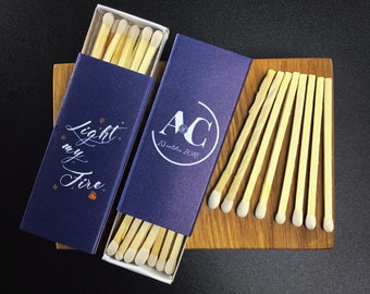 Light My Fire Matchboxes - Custom Wedding Favor Design Matches