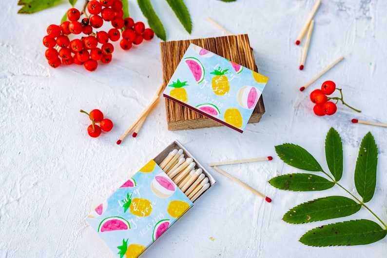 BUSINESS LOGO custom Matchbox / bulk matches / favor for customers / Business matches / marketing materials / inexpensive favor image 8