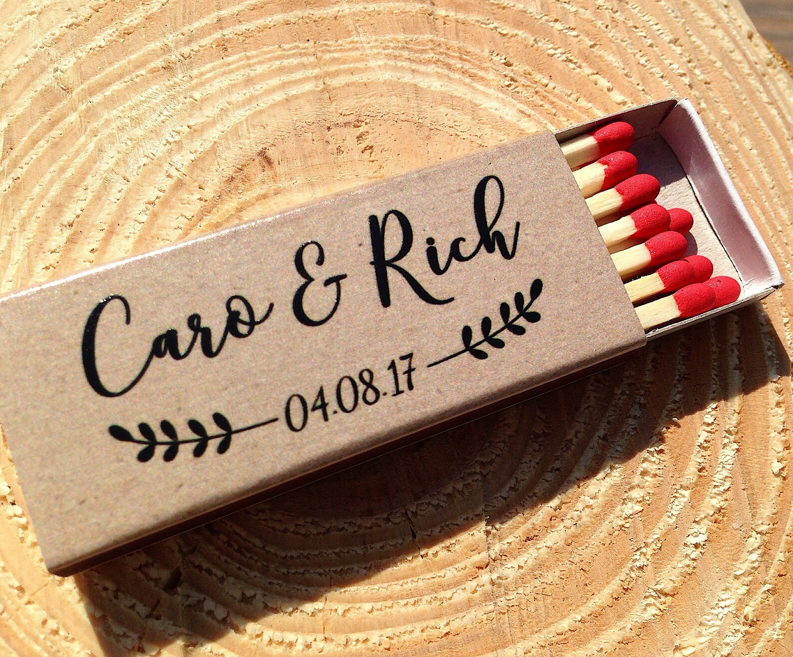 Set of Its a Match Matchboxes Customized Matchboxes Etsy