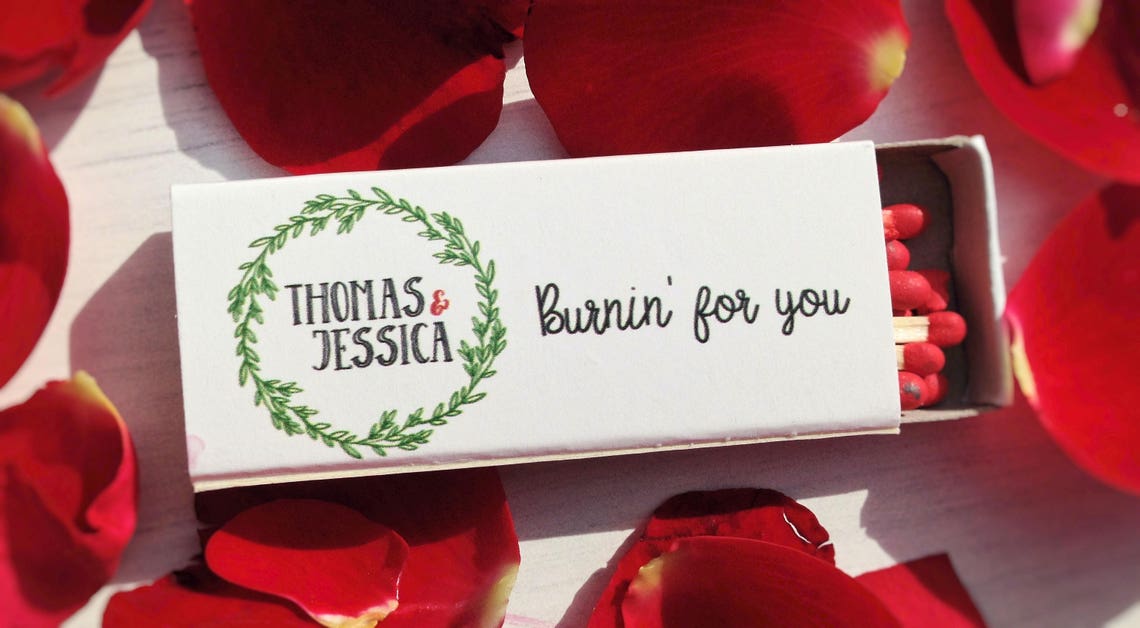 Set of Custom Matchboxes Personalized Matchbox Photo Etsy