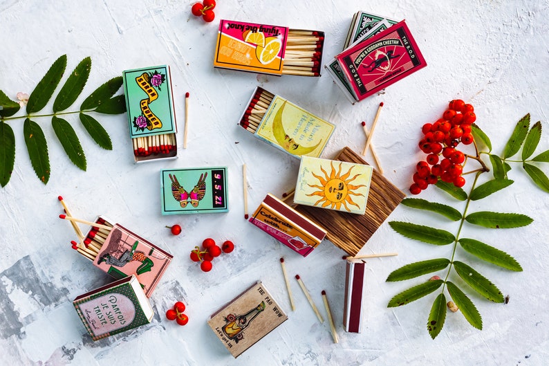 BUSINESS LOGO custom Matchbox / bulk matches / favor for customers / Business matches / marketing materials / inexpensive favor image 6