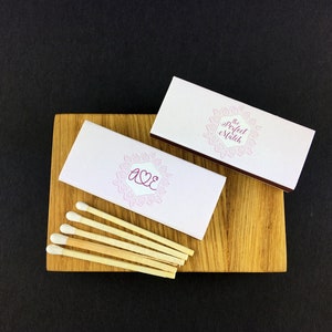 Set of  Wedding Matchboxes The Perfect Match * Personalized Matches * Wedding Matches * Custom Matches * Personalized Matchbox * BEST