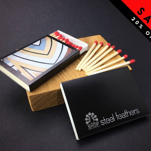 Set of Logo Matchboxes Personalized Matches Custom Macthes Etsy