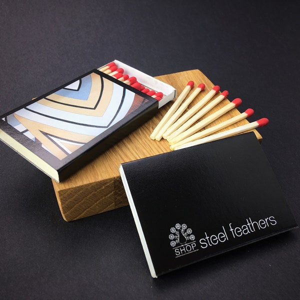 Scatole di fiammiferi aziendali - Logo Matches - Matchbook personalizzati