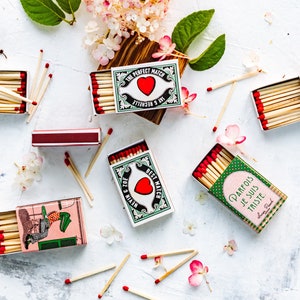 BUSINESS LOGO custom Matchbox / bulk matches / favor for customers / Business matches / marketing materials / inexpensive favor image 4